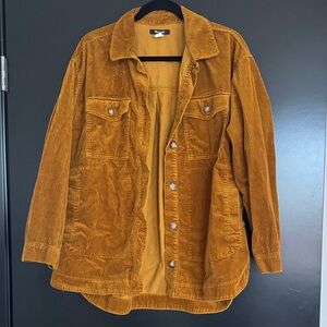 Madewell Golden Corduroy Utility Jacket